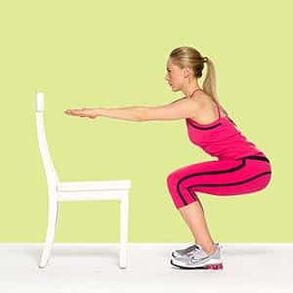 Gymnastics for osteoarthritis of the knee joint.